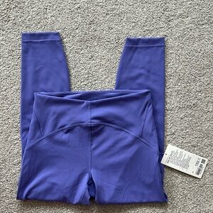 NWT Lululemon Instill 25” Purple High Rise Leggings Size 10